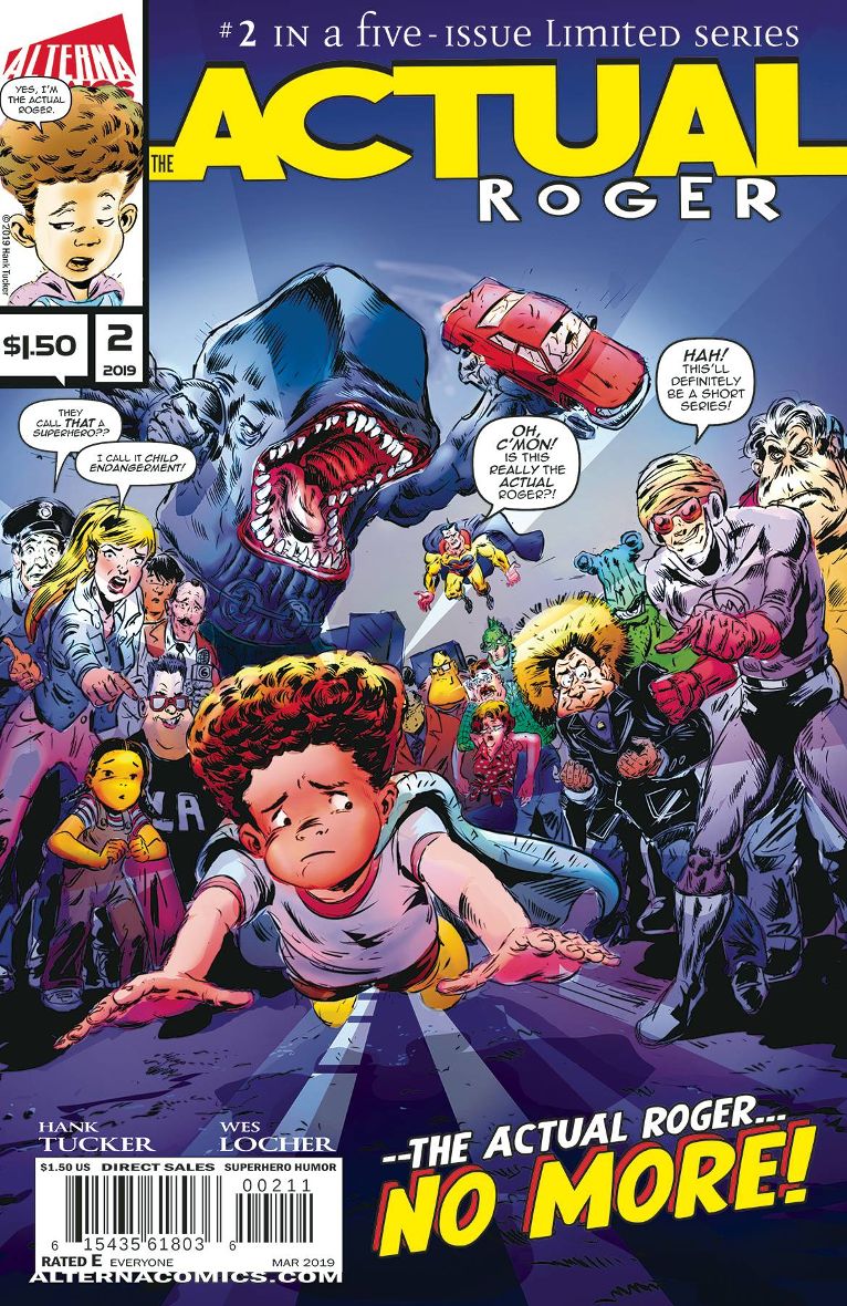 Actual Roger #  2 of 5 (Alterna Comics 2019)