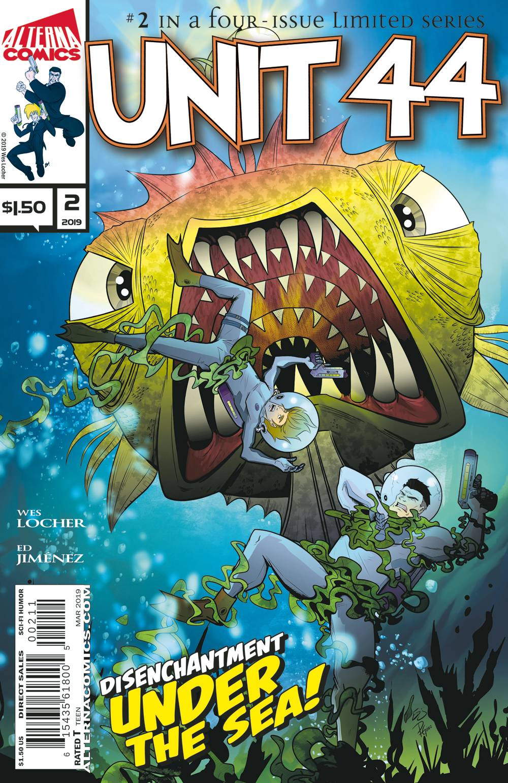 Unit 44 #  2 of 4 (Alterna Comics 2019)