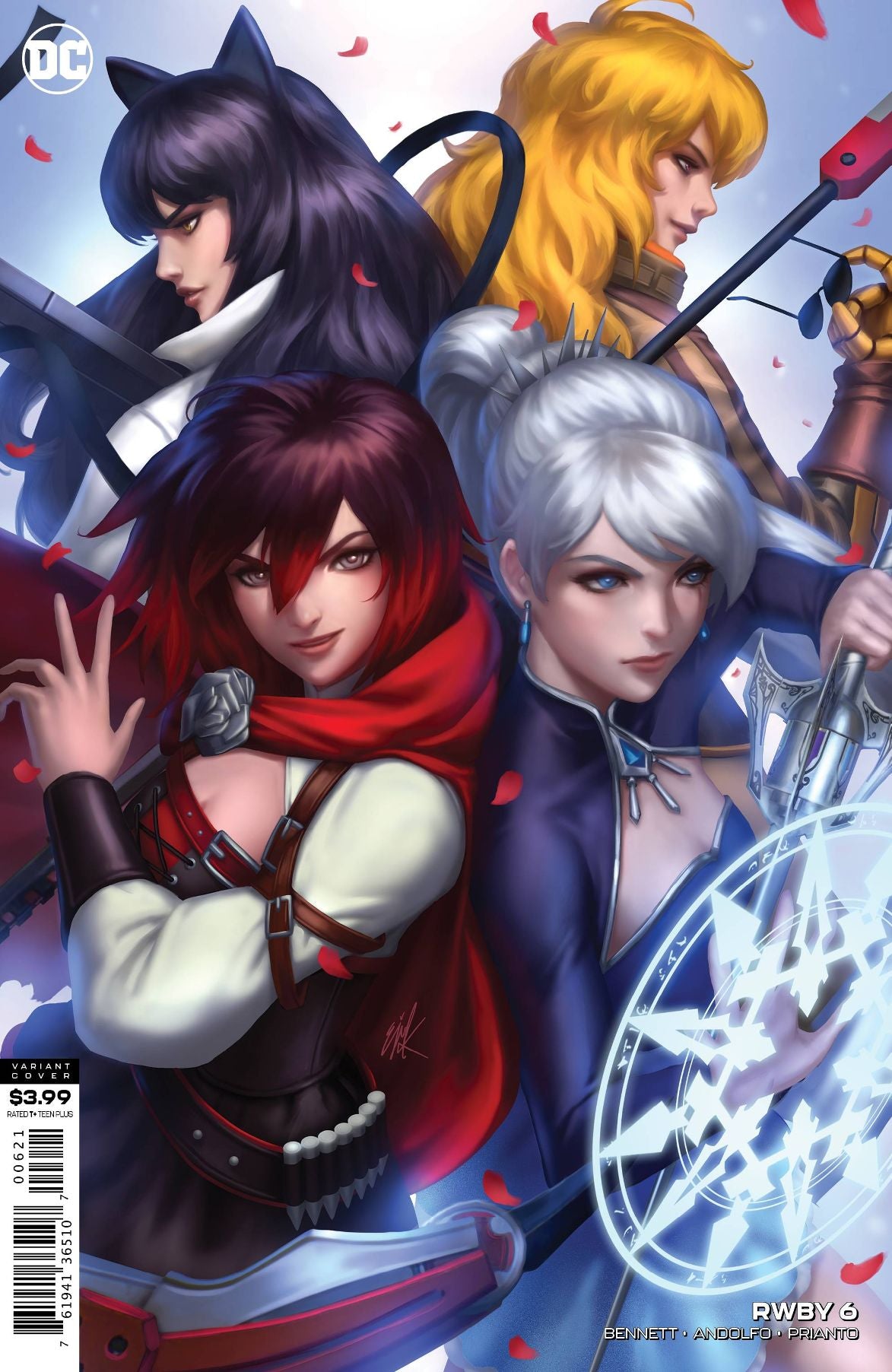 RWBY #  6 of 7 (DC Comics 2020) Variant