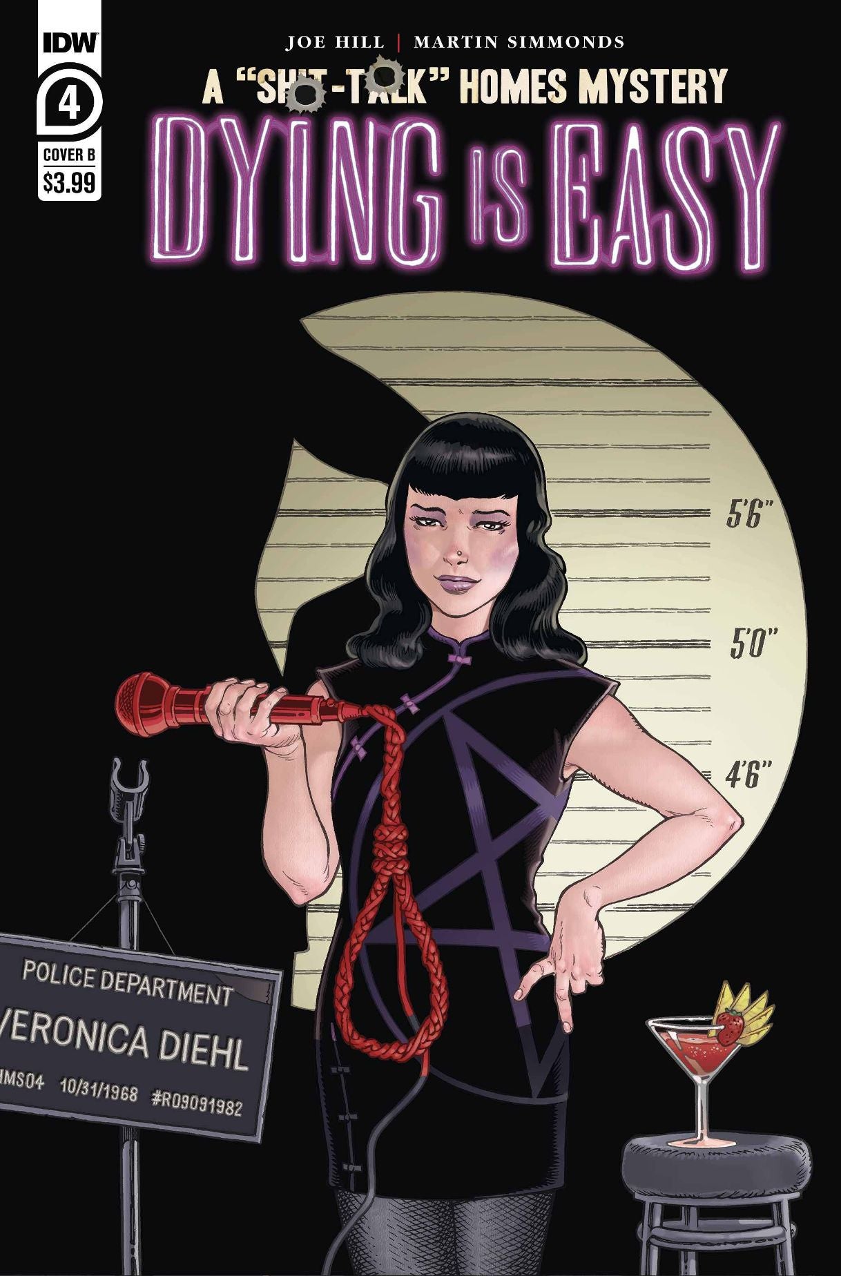 Dying is Easy # 4 (IDW Comics 2020) Variant edition