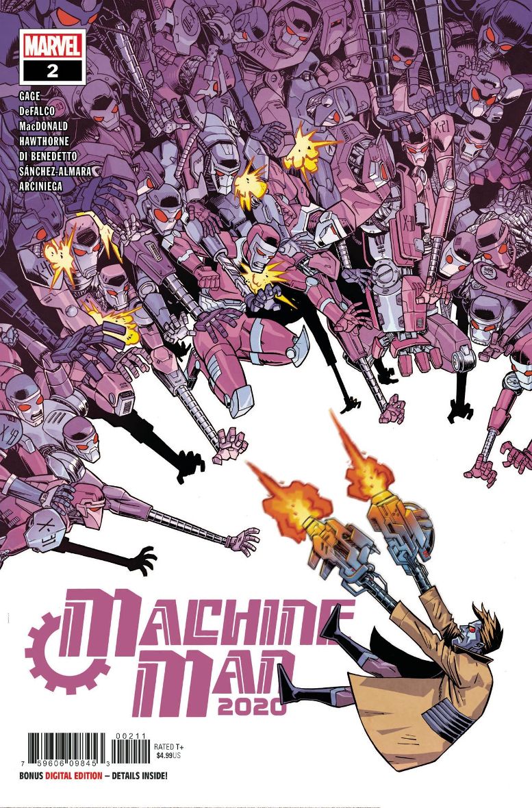 Machine Man 2020 #  2 of 2 (Marvel Comics 2020)