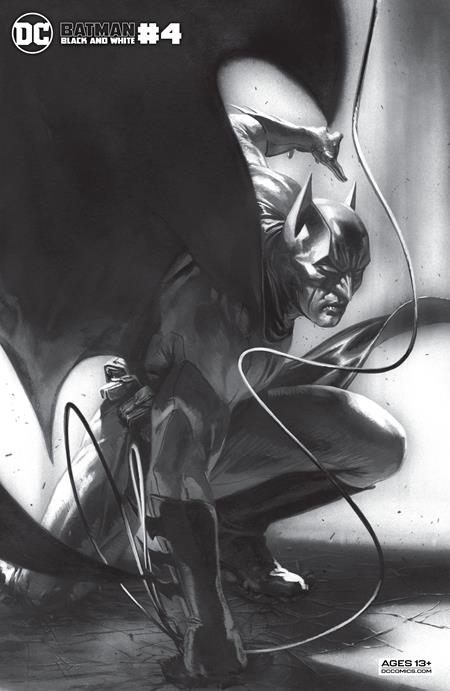 Batman Black and White (2021) # 4 (DC Comics 2021) Gabriele Dell Otto Coverdell-otto-cover