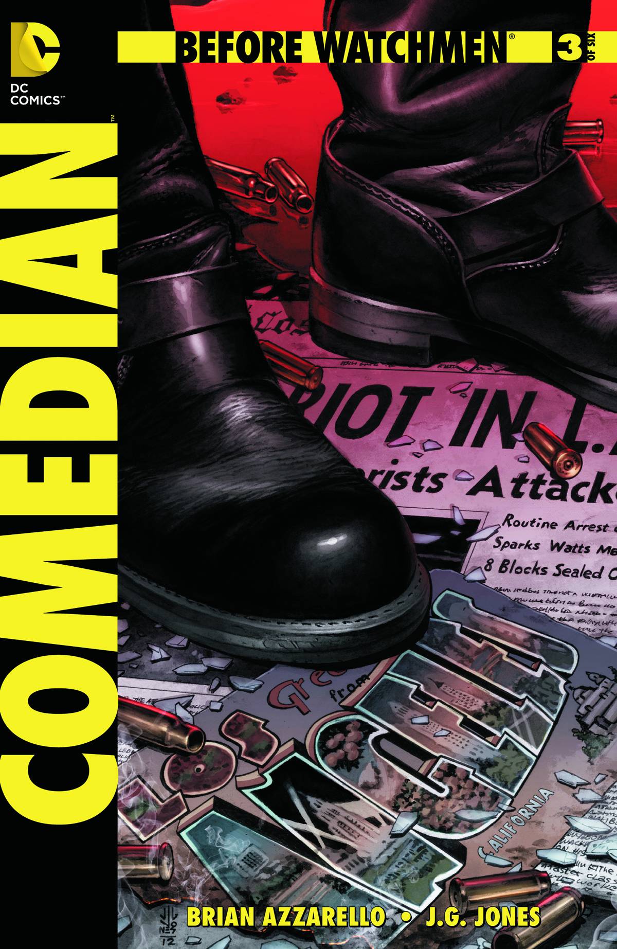 Before Watchmen: Comedian # 3 (DC Comics 2012)