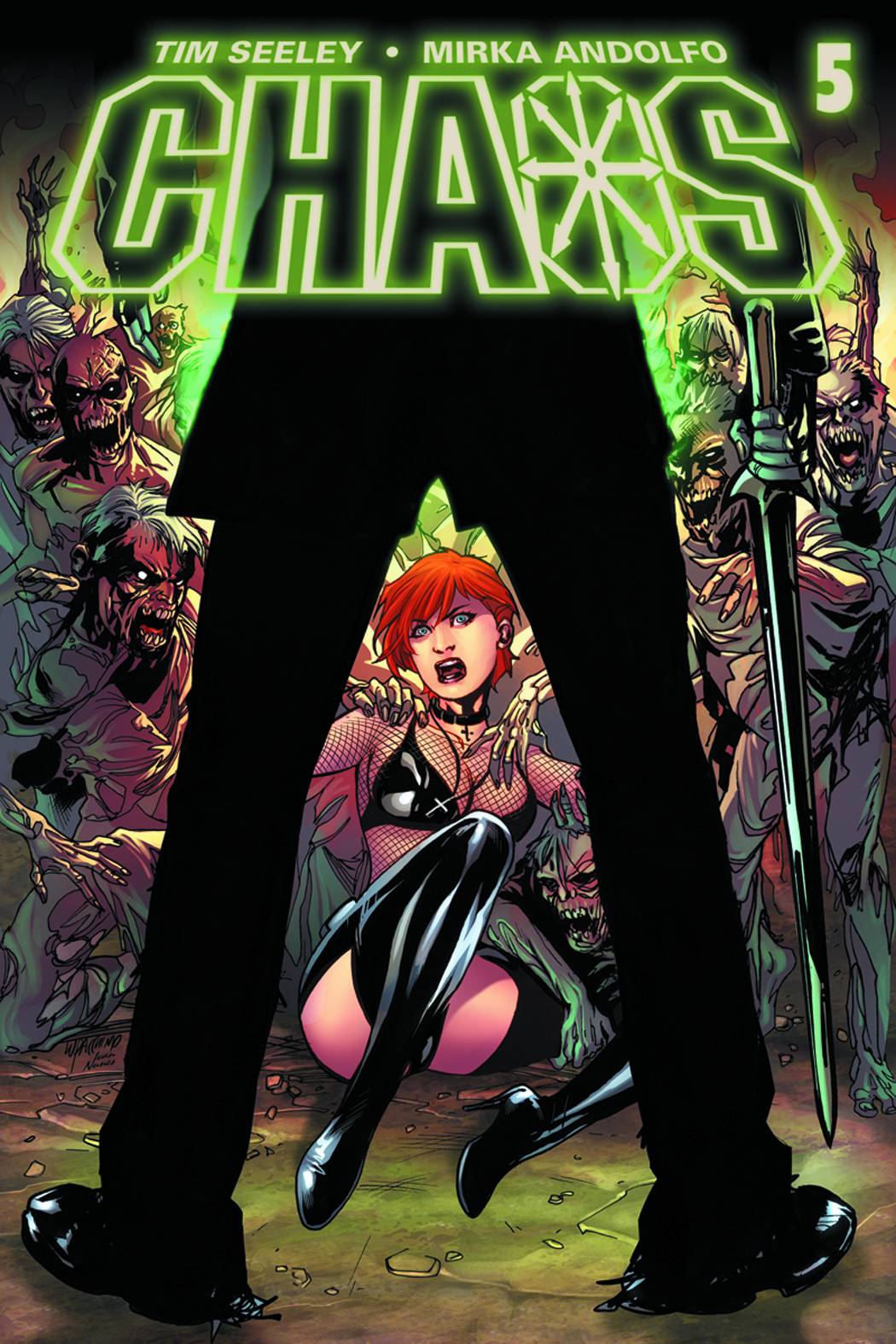 Chaos # 5 (Dynamite Comics 2014)