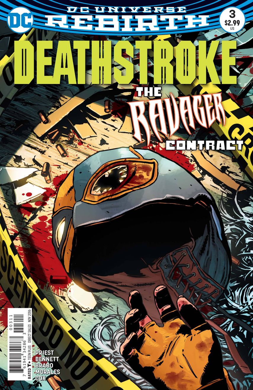 Deathstroke (2016) #  3 (DC Comics 2016)