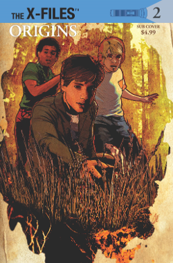 X-Files Origins # 2 of 4 (IDW Comics 2016) Subscription Variant Cover