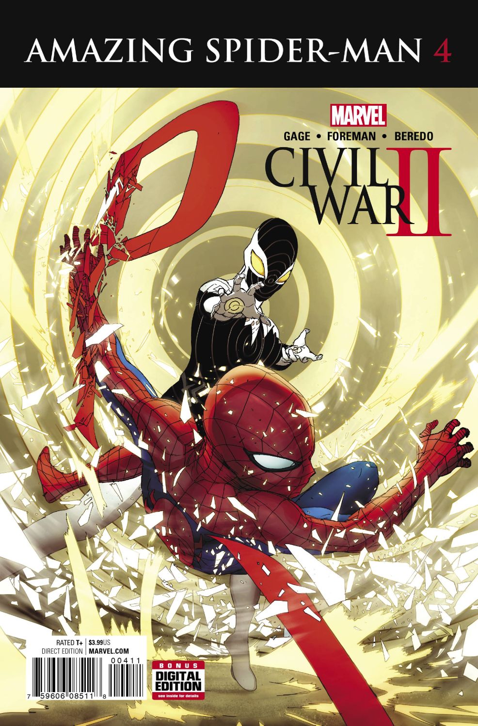 Civil War II: Amazing Spider-Man #  4 (Marvel Comics 2015)
