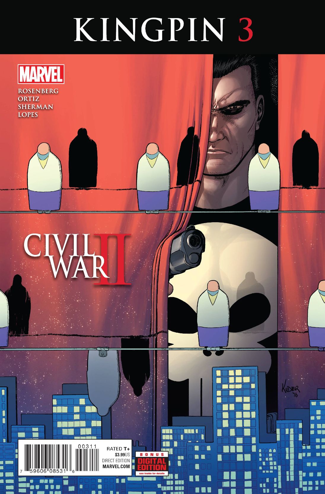 Civil War II: Kingpin #  3 of 4 (Marvel Comics 2016)