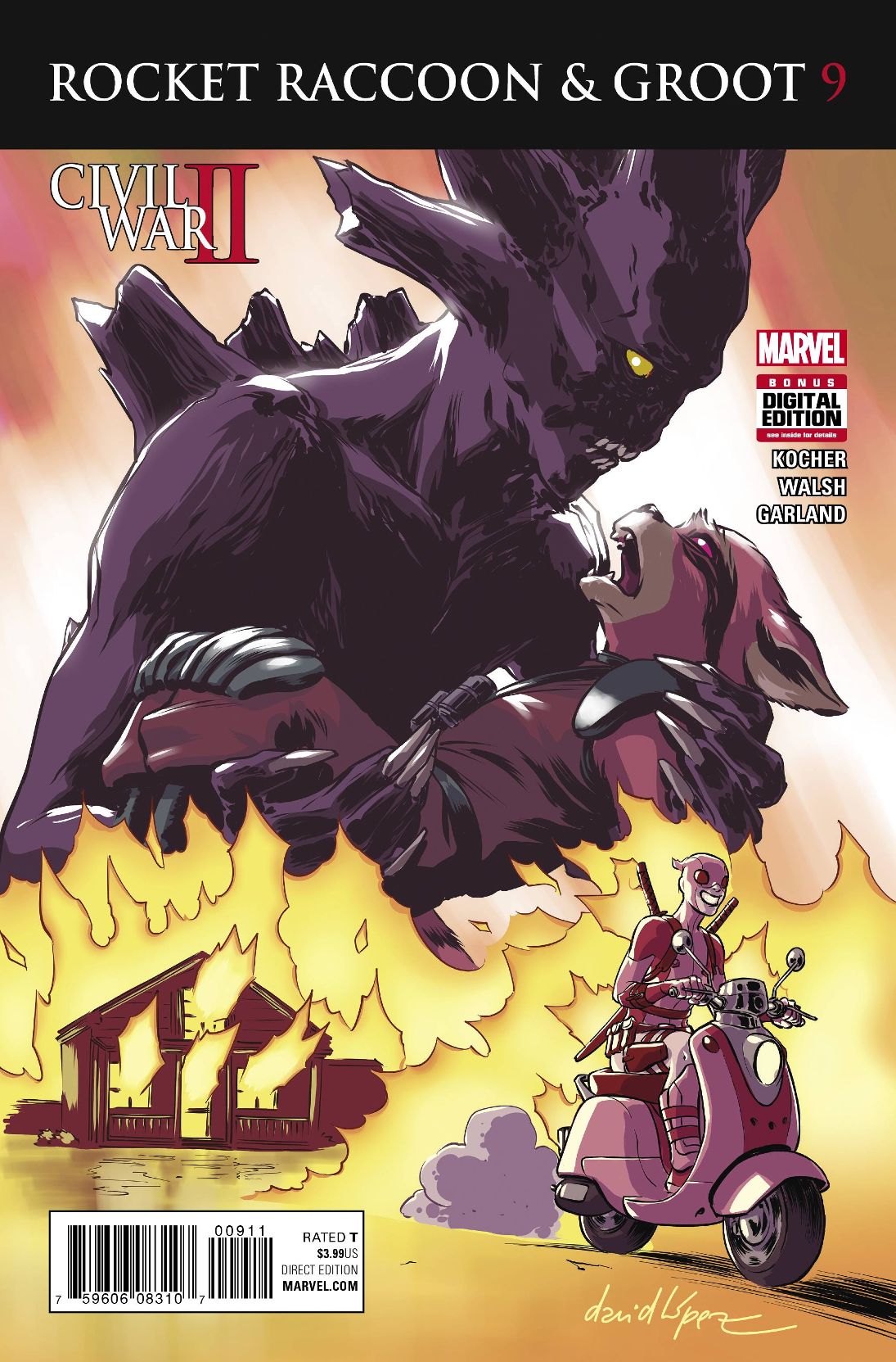 Rocket Raccoon and Groot #  9 (Marvel Comics 2016)