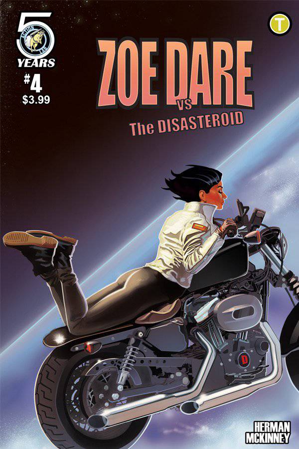 Zoe Dare Vs. The Disasteroid # 4 (Action Lab 2016)