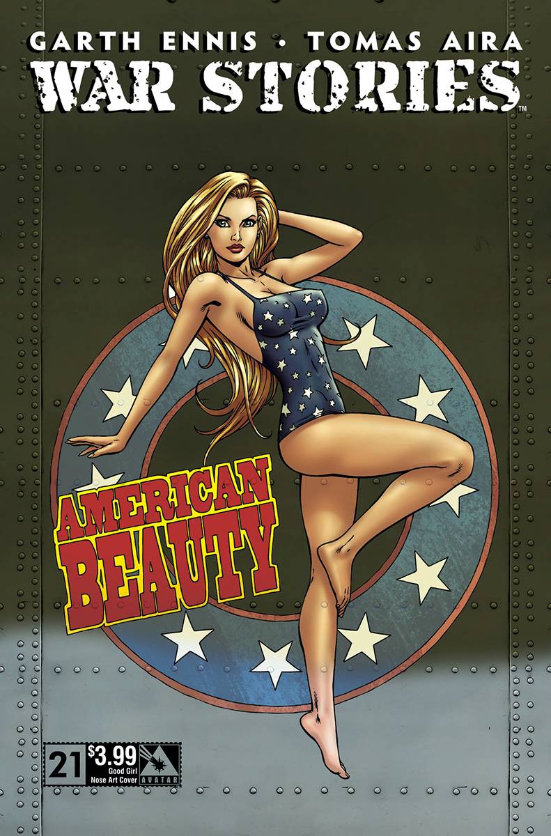War Stories # 21 (Avatar Press 2016) Good Girl Nose Art Variant