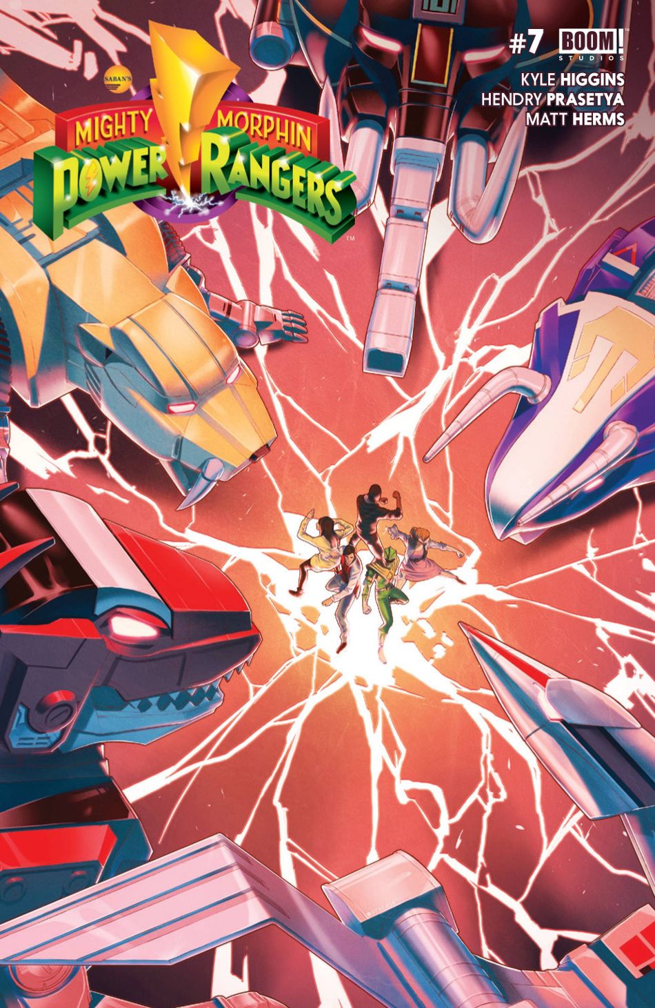 Mighty Morphin Power Rangers #  7 (Boom Comics 2016)