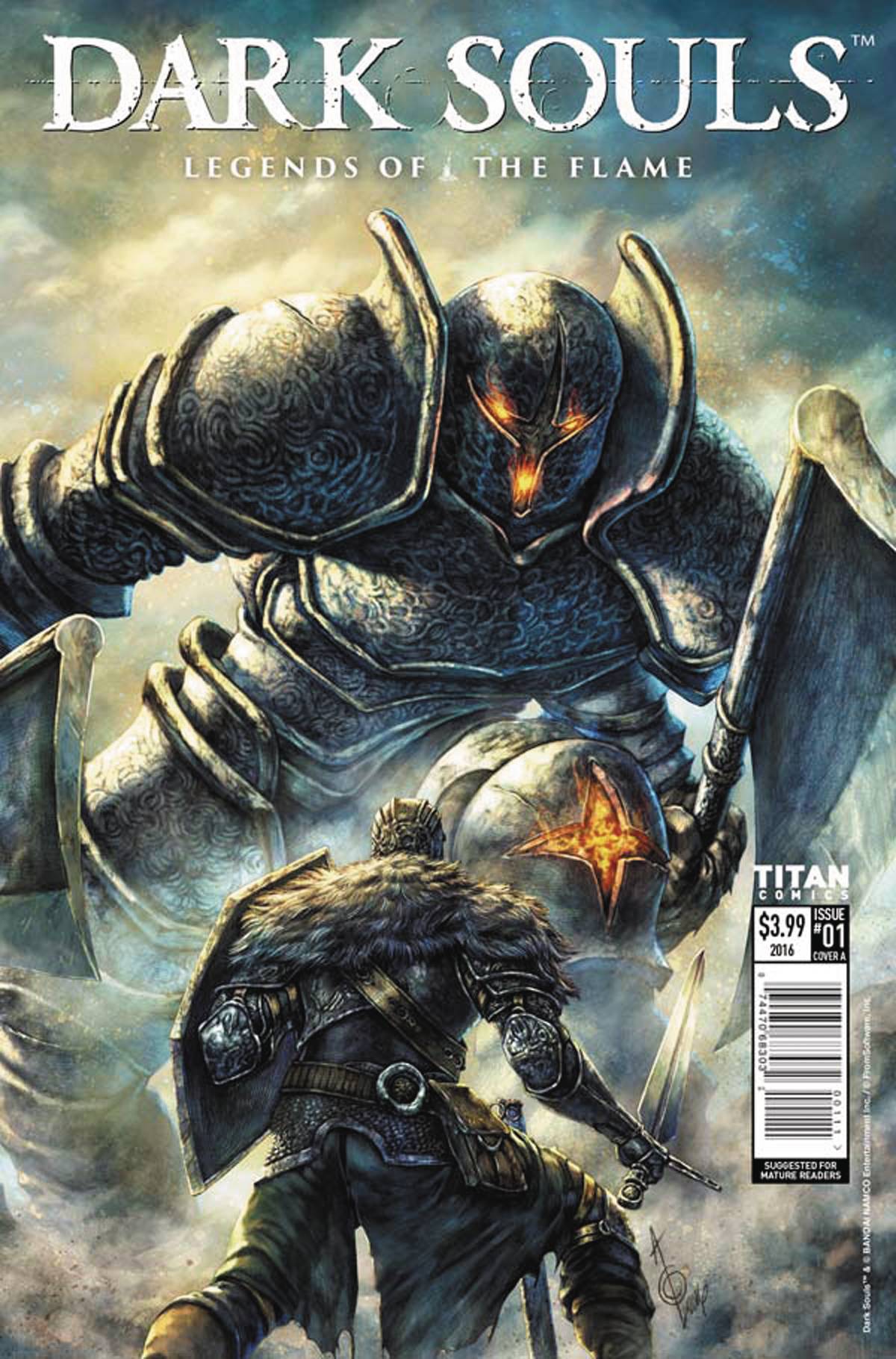 Dark Souls: Legends Of The Flame #  1 of 2 (Titan Comics 2016)