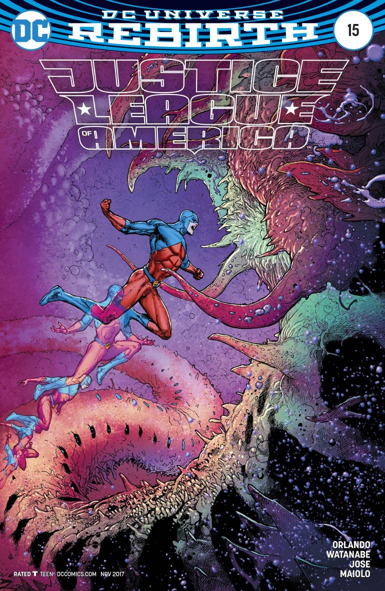 Justice League of America (2017) # 15 (DC Comics 2017) Variant Cover