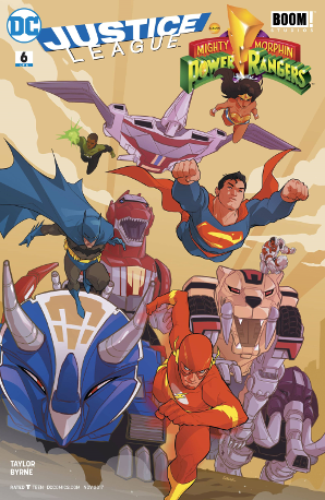 Justice League/Power Rangers # 6 (DC Comics 2017)