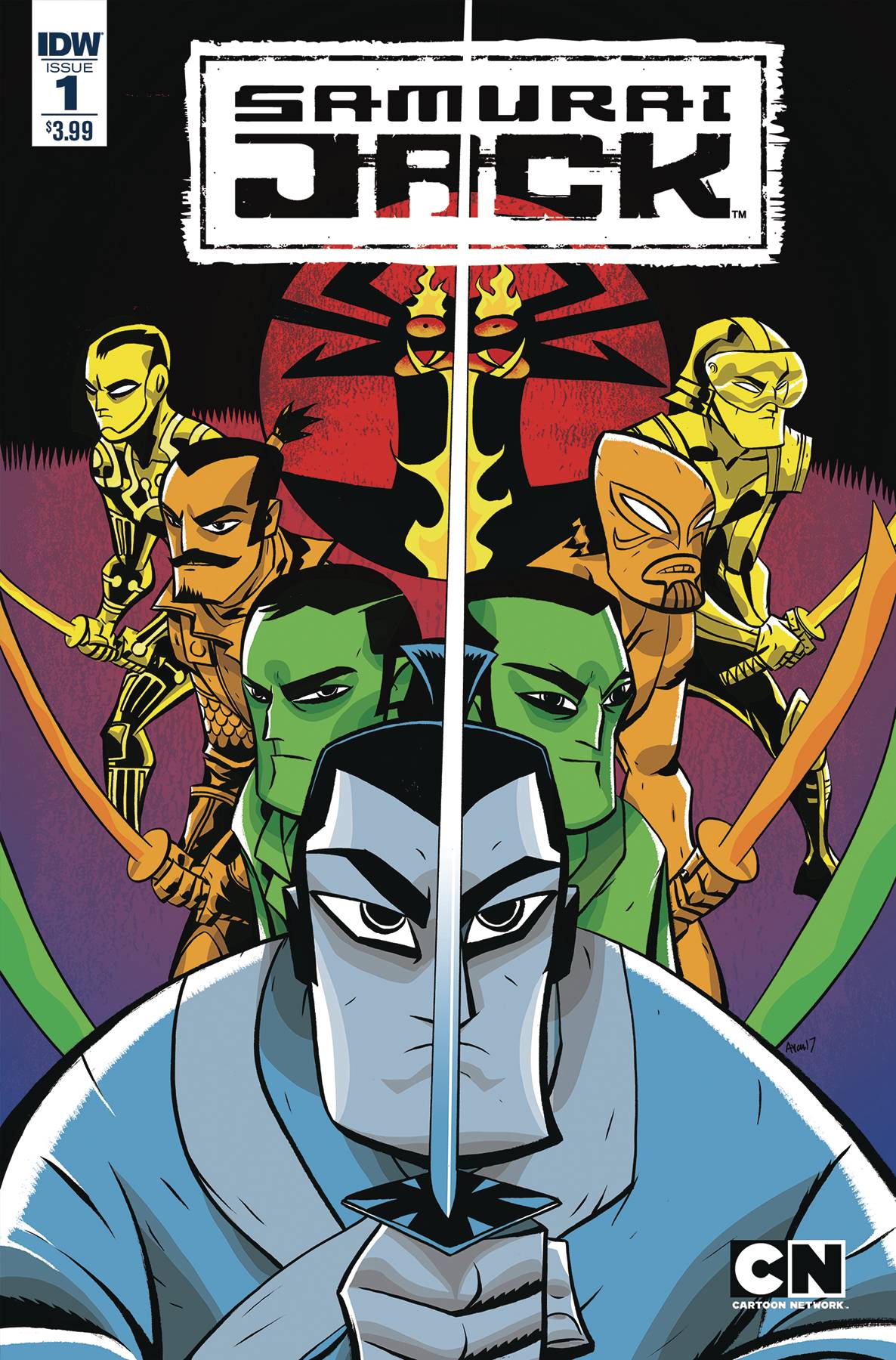 Samurai Jack: Quantum Jack # 1 of 5 (IDW Publishing 2017)