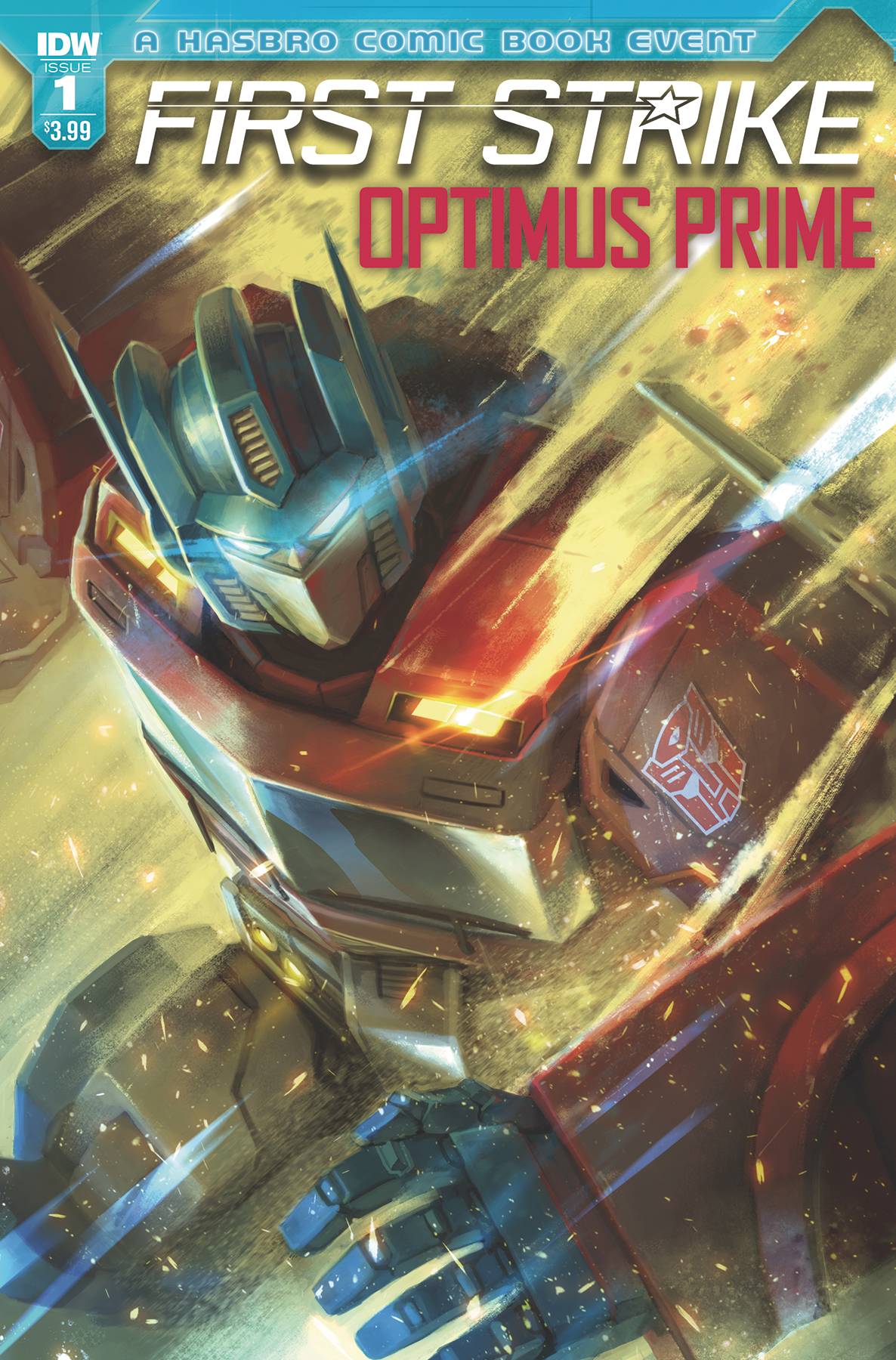 Optimus Prime First Strike #  1 (IDW Comics 2017)