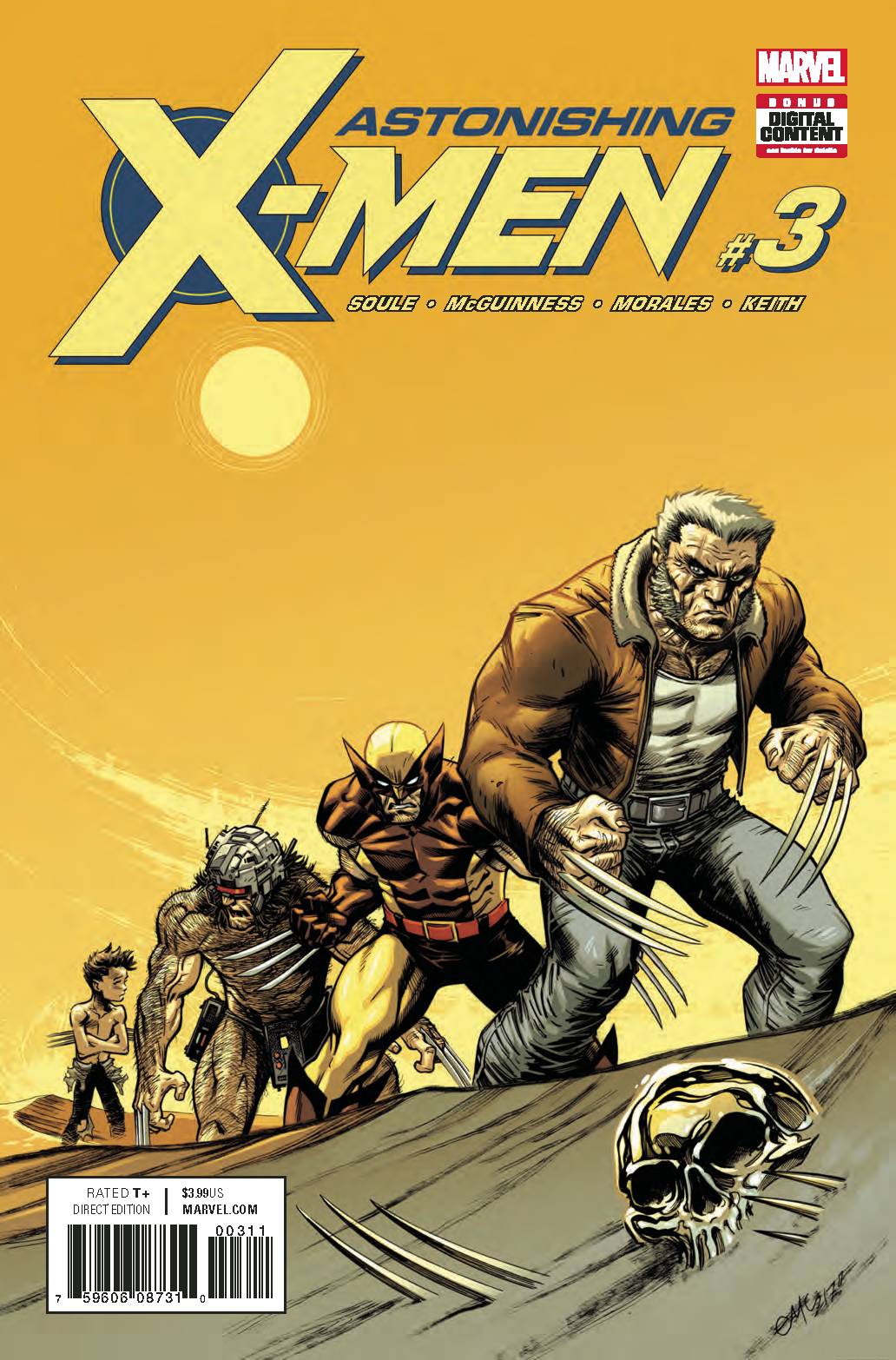 Astonishing X-Men #  3 (Marvel Comics 2017)