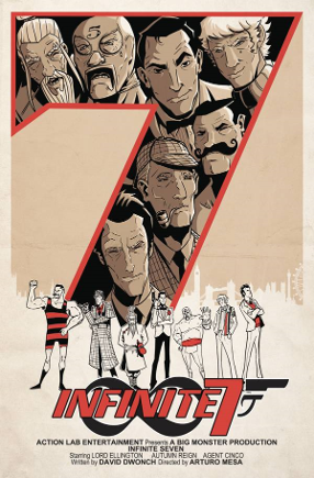 Infinite Seven #  7 (Action Lab Comics 2017)
