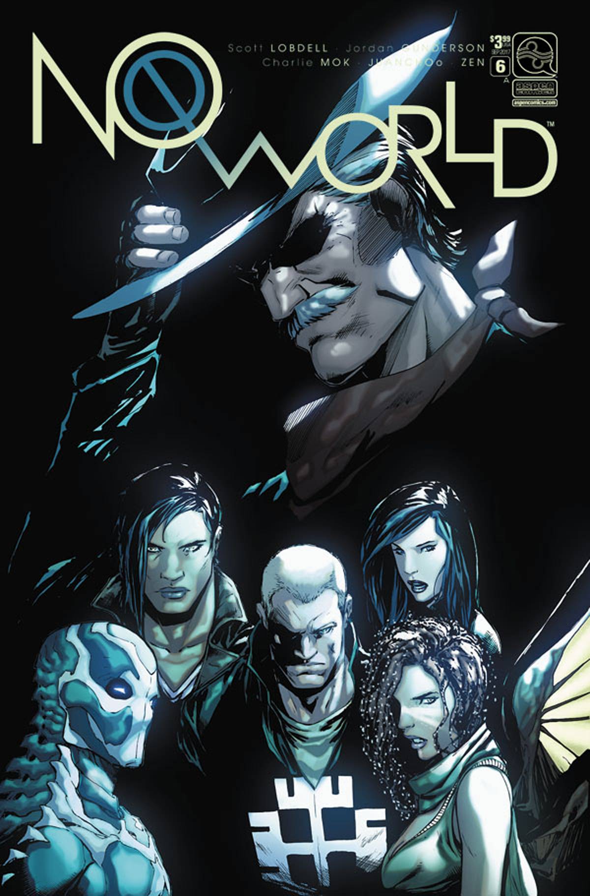 No World #  6 (Aspen Comics 2017)