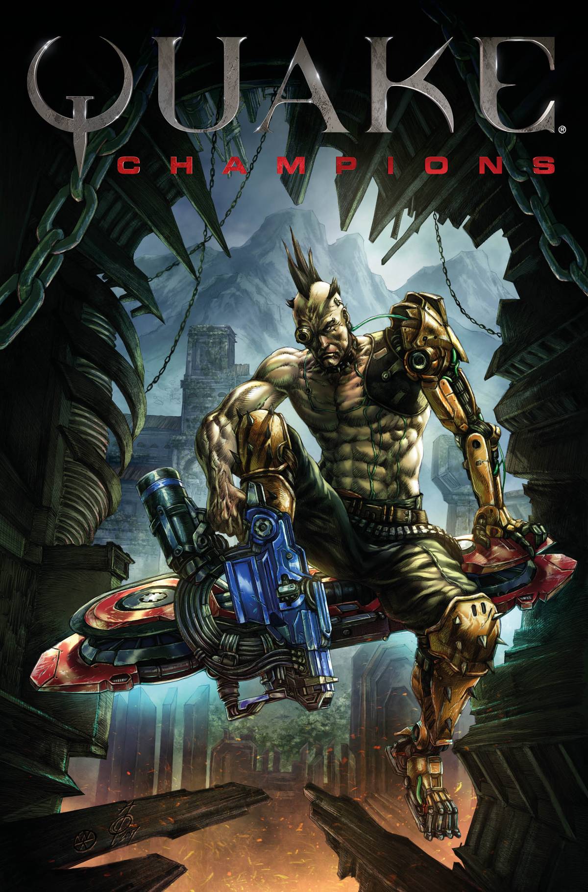 Quake Champions #  2 of 3 (Titan Comics 2017)