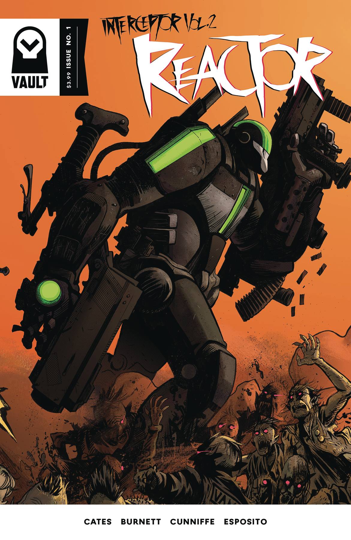 Reactor #  1 of 4 (Vault Comics 2017)