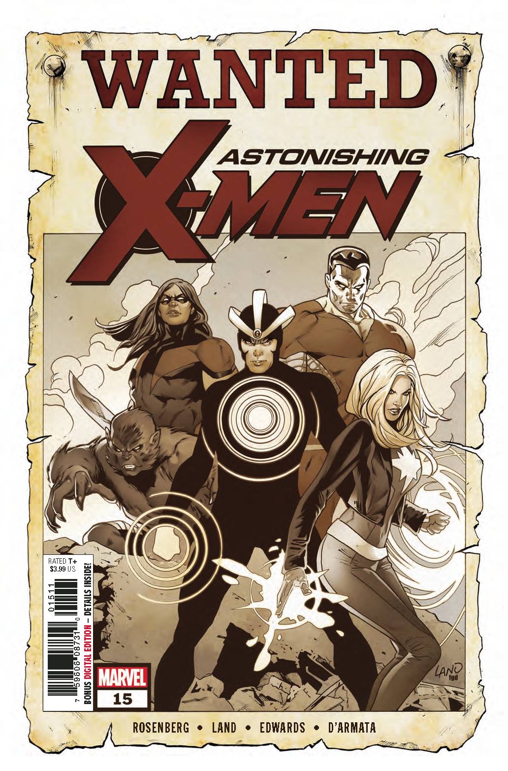 Astonishing X-Men # 15 (Marvel Comics 2018)