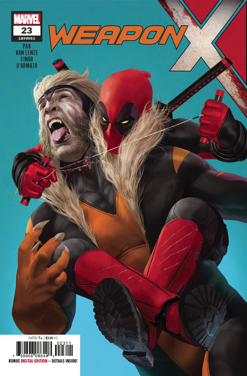 Weapon X # 23 (Marvel Comics 2018)