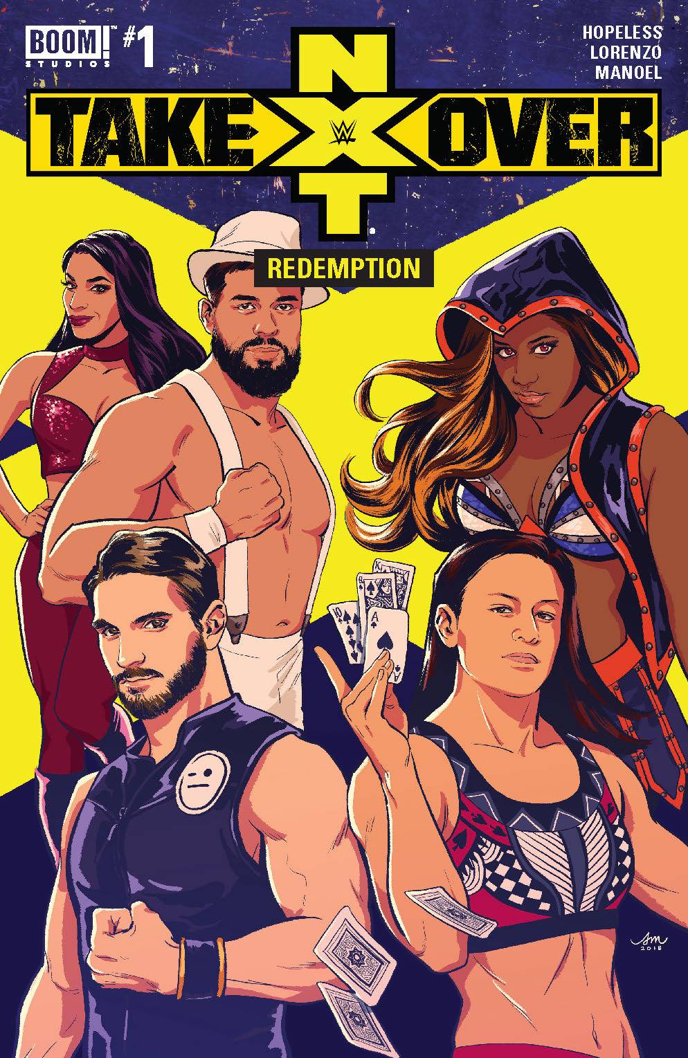 WWE NXT Takeover: Redemption #  1 (Boom Studios 2018)
