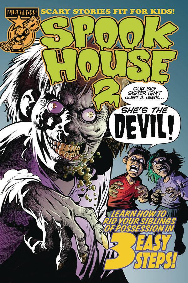 Spookhouse 2 # 1 of 4 (Albatross Funny Books 2018)