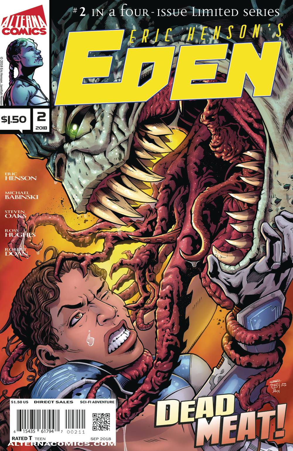 Eden #  2 of 4 (Alterna Comics 2018)