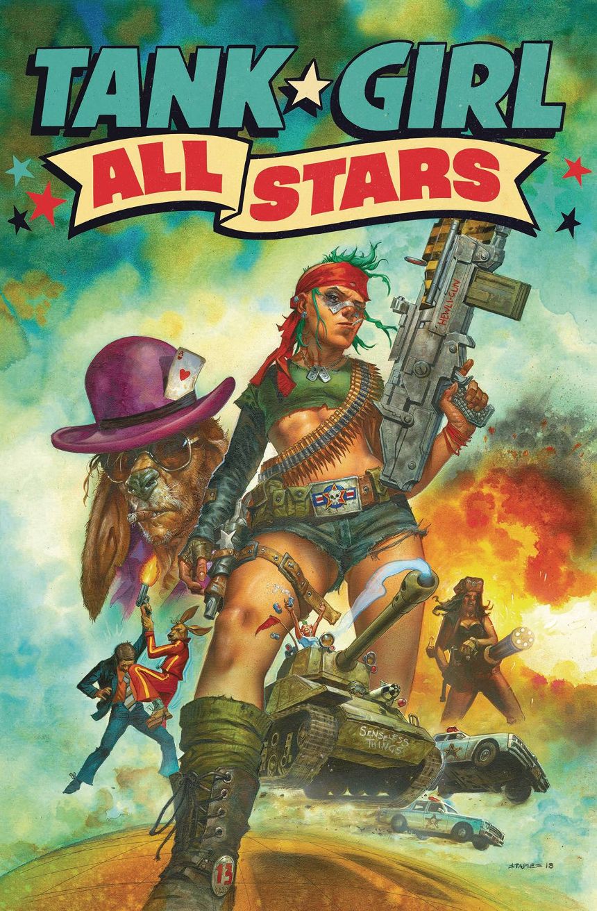 Tank Girl All Stars #  4 of 4 (Titan Comics 2018) Cover B