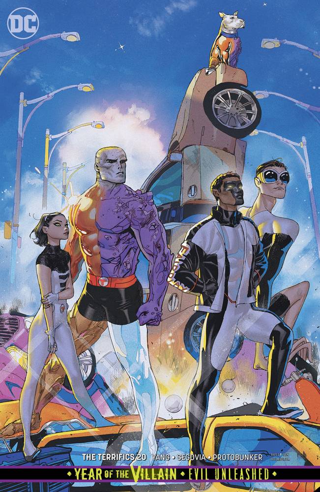 Terrifics # 20 YOTV (DC Comics 2019) Variant Cover