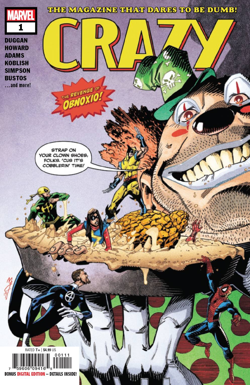 Crazy #  1 (Marvel Comics 2019)