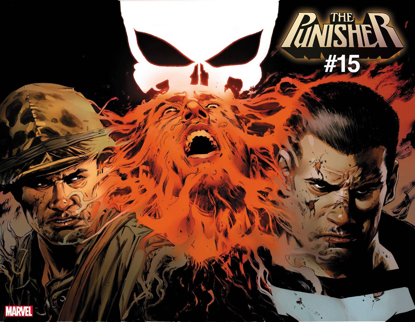 Punisher, volume 9 # 15 (Marvel Comics 2019) Wraparound Cover