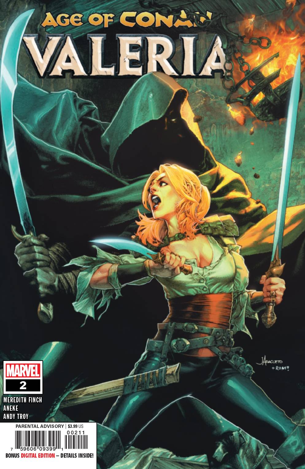 Age of Conan: Valeria #  2 of 5 (Marvel Comics 2019)