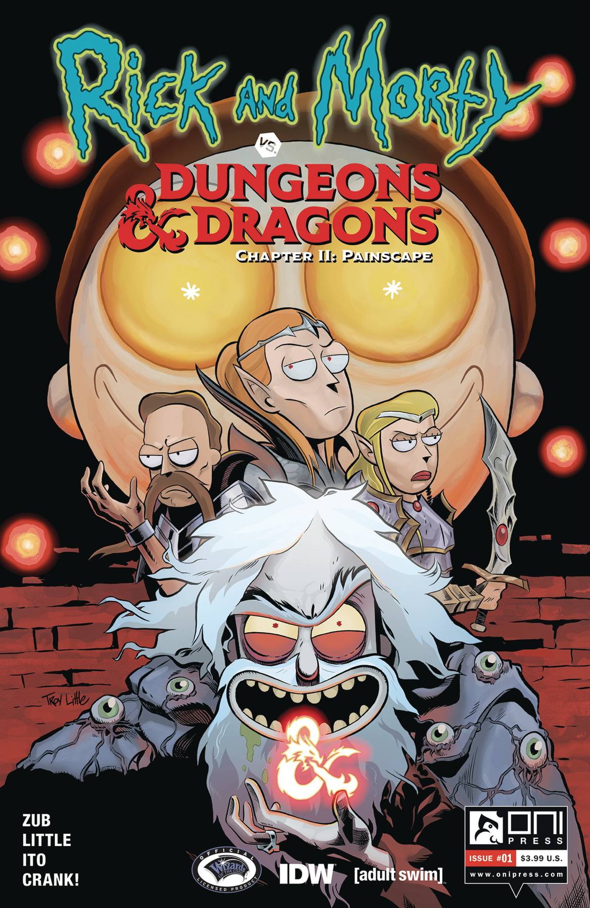Rick and Morty vs. Dungeons and Dragons 2: Painscape #  1 (Oni Press / IDW Publishing 2019)