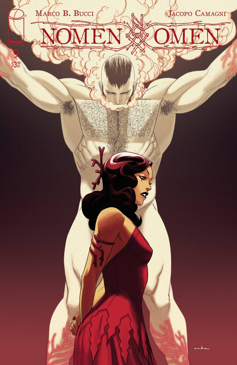 Nomen Omen #  9 of 15 (Image Comics 2020) Kris Anka Cover