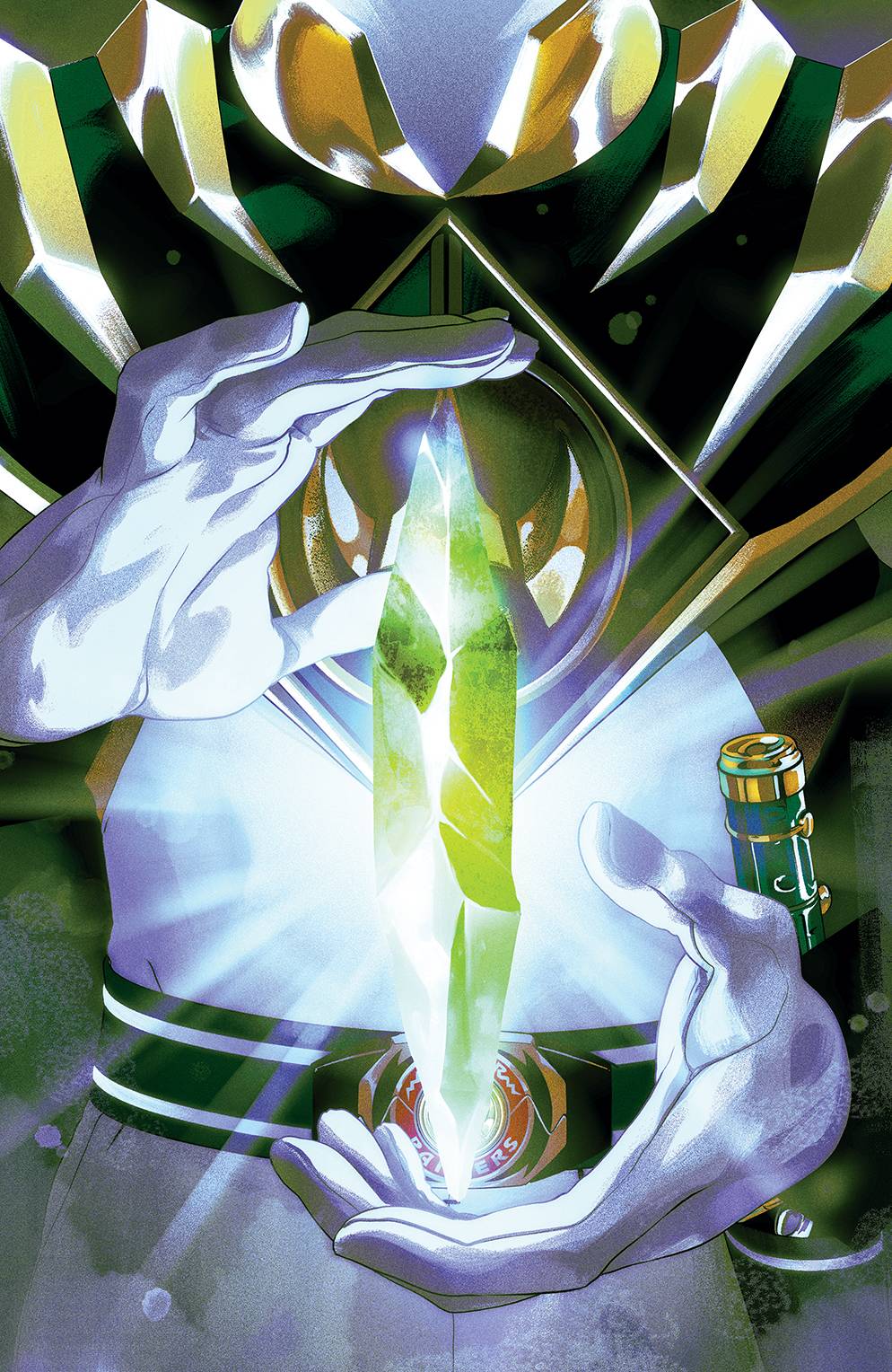Mighty Morphin Power Rangers # 54 (Boom Comics 2020) Foil Cover