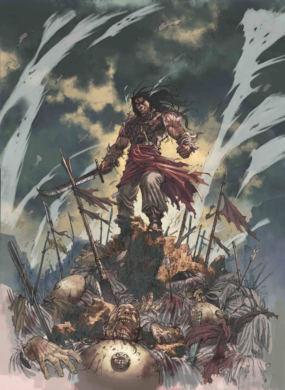 Cimmerian: People Of The Black Circle #  2 (Ablaze Comics 2020) Variant Cover B