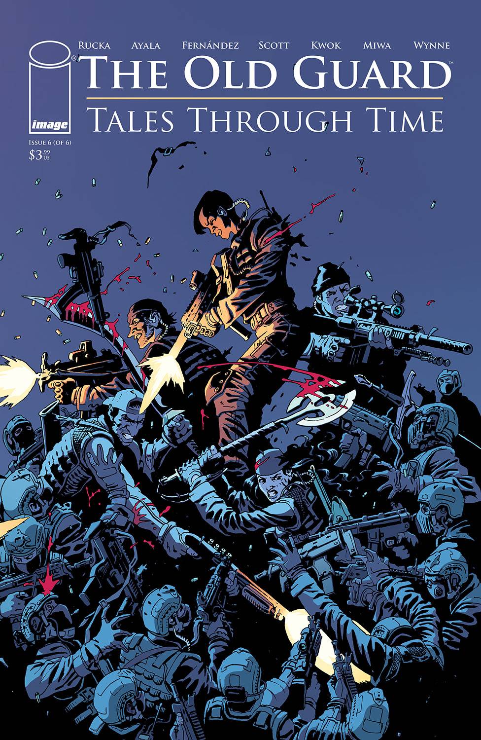 Old Guard: Tales Through Time #  6 of 6 (Image Comics 2021) Variant