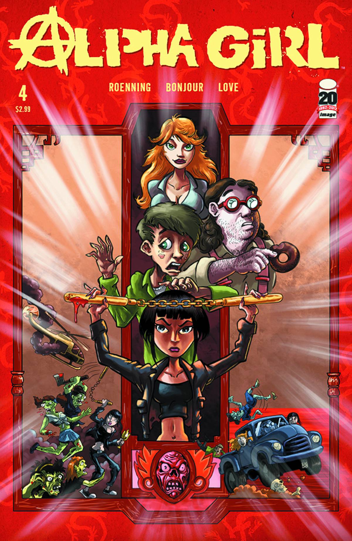 Alpha Girl # 4 (Image Comics 2012)