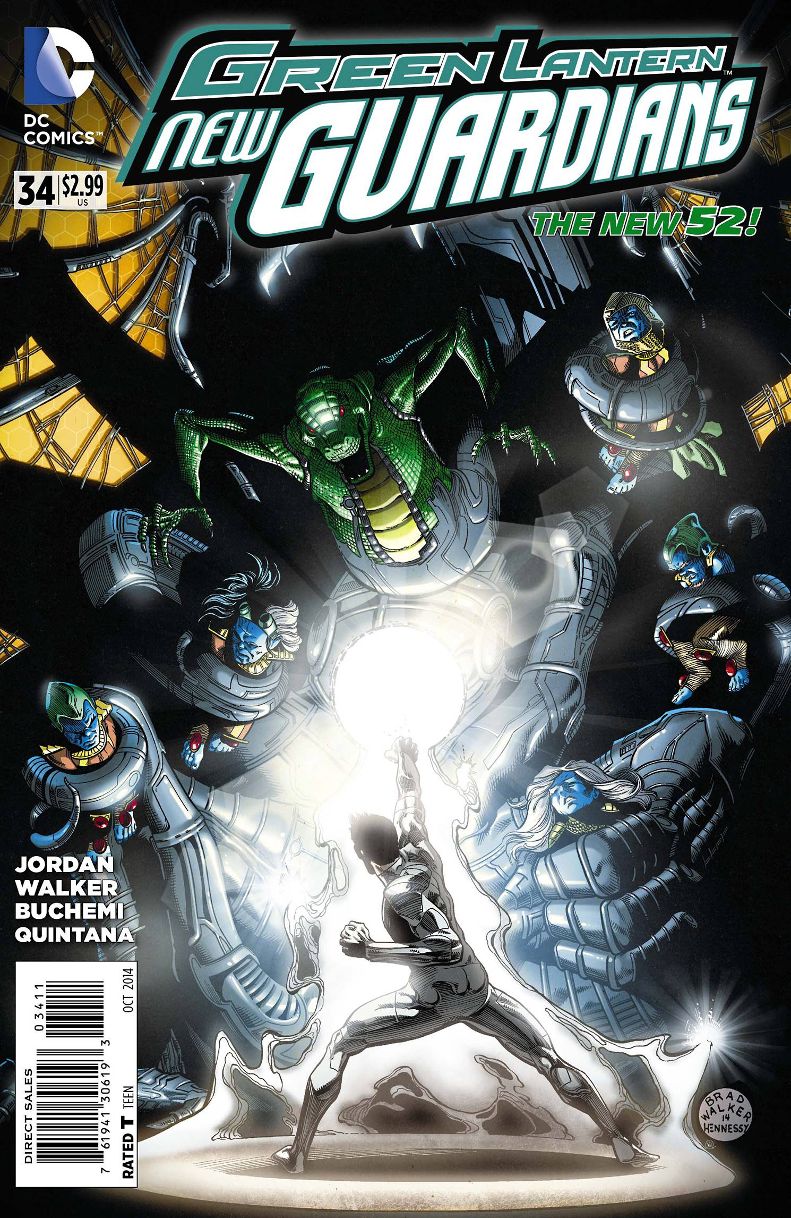 Green Lantern New Guardians # 34 (DC Comics 2014)