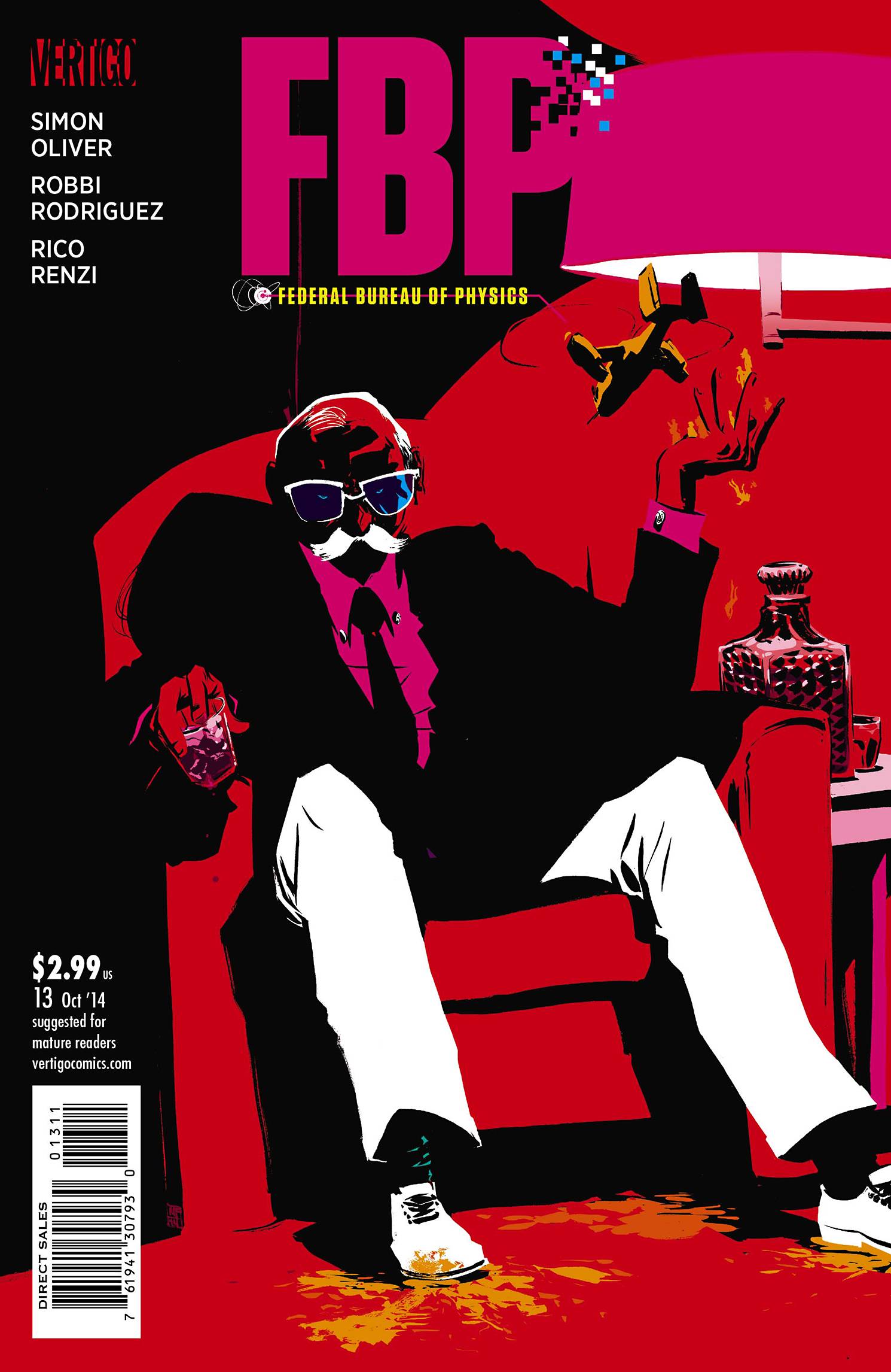 FBP: Federal Bureau of Physics # 13 (Vertigo Comics 2014)
