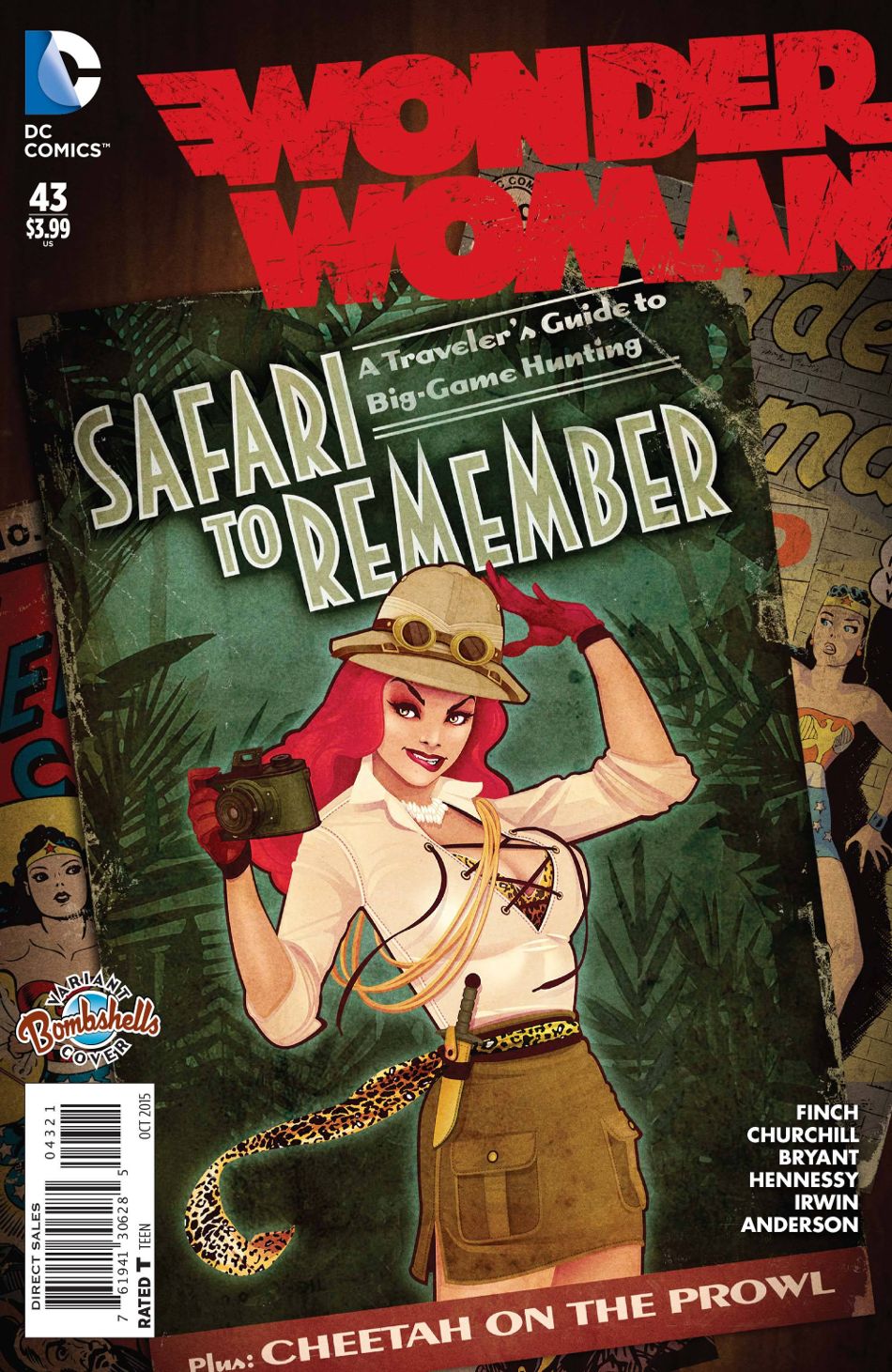 Wonder Woman # 43 (DC Comics 2018) Bombshell Variant