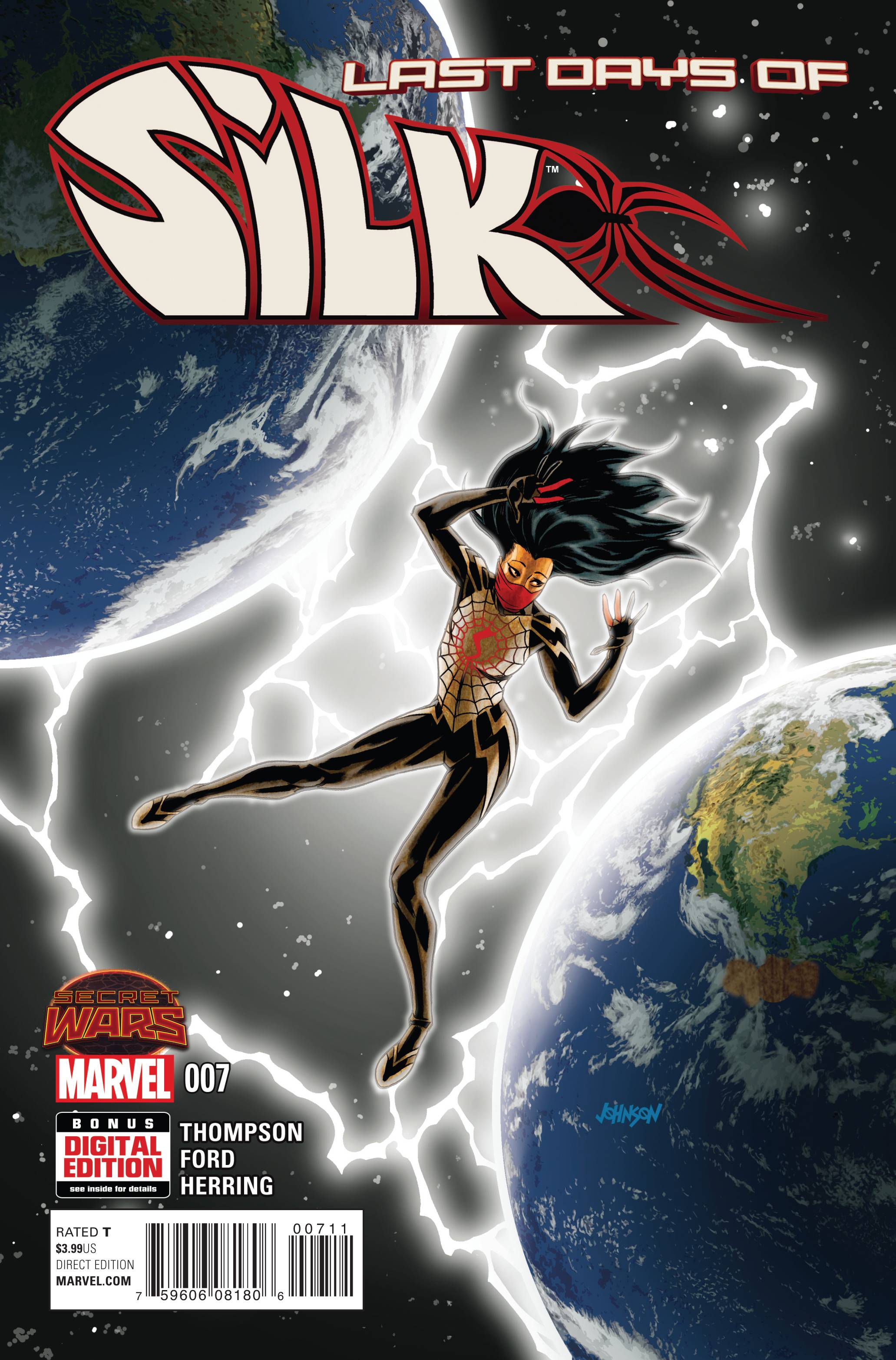 Silk, volume 1 # 7 (Marvel Comics 2015)
