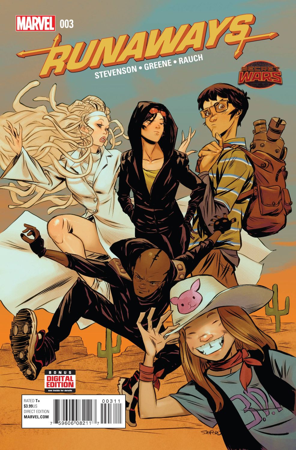 Runaways #  3 (Marvel Comics 2015) Secret Wars