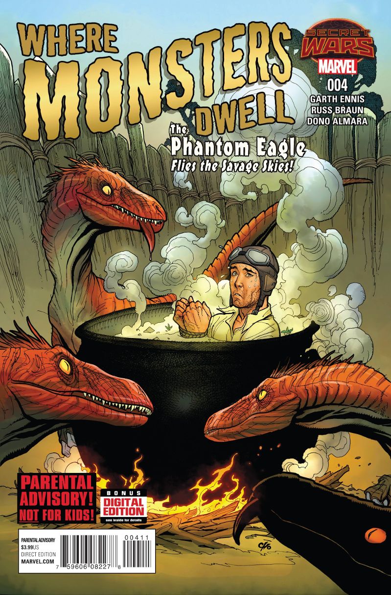 Where Monsters Dwell SW # 4 (Marvel Comics 2015)