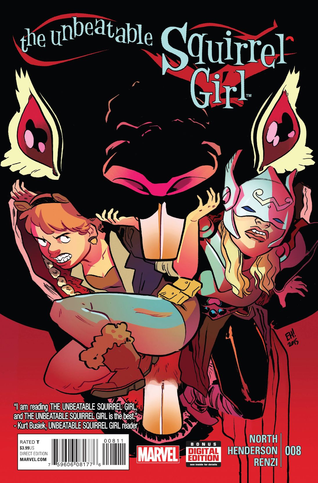 Unbeatable Squirrel Girl, volume 1 # 8 (Marvel Comics 2015)