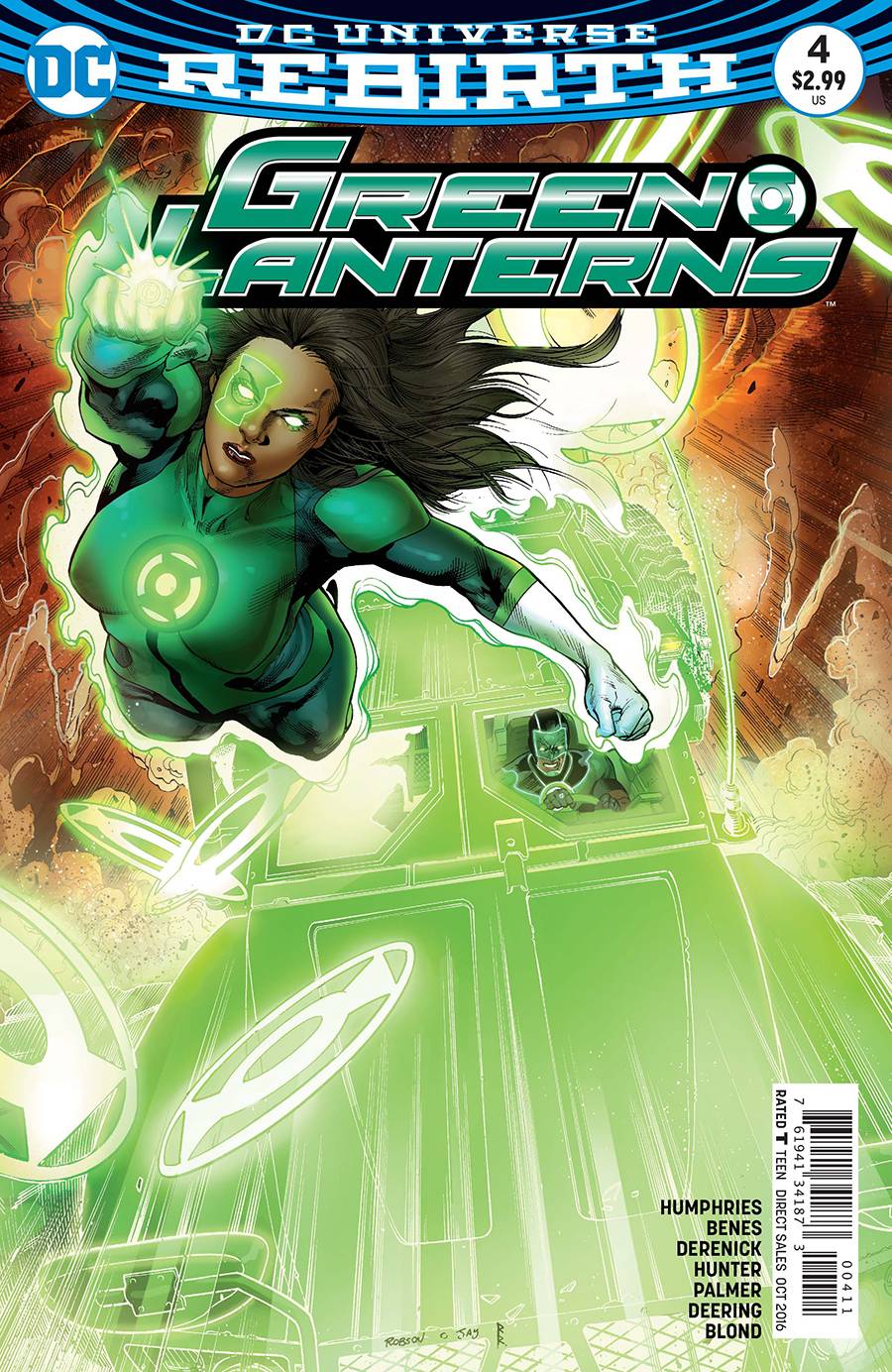 Green Lanterns (2016) #  4 (DC Comics 2016)
